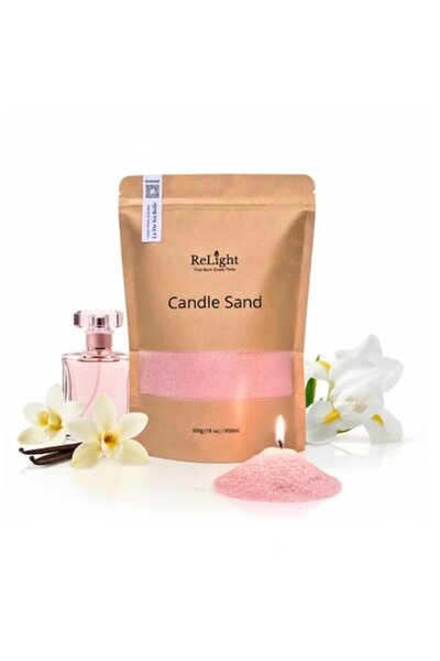 OEM Scented Sand Candle, Relight, inmitatie fidela a parfumului , 500g