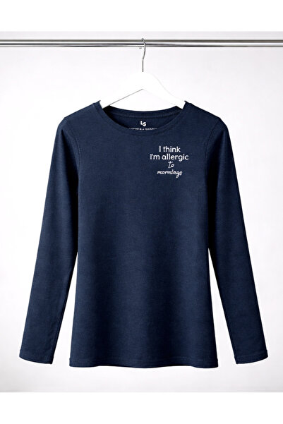 Lincon & Sharks Bluza cu guler rotund