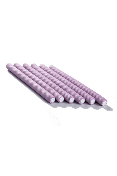 Ihair Keratin Flexible curlers lilac 1.8*23cm 6 pcs