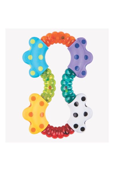 Playgro Jucarie zornaitoare, Playgro, Cu diferite texturi, Click and twist Ra...