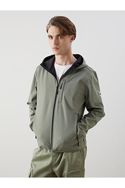 LC Waikiki Rmz Gi̇yi̇m Farkiyla Standardfit Hooded Men's Coat