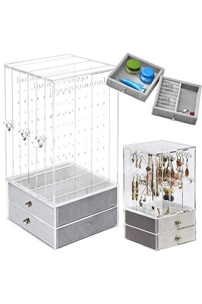 Zen Unique jewelry organizer with suede drawers