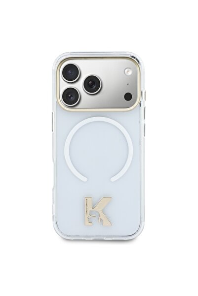 Karl Lagerfeld Carcasă IML MagSafe cu logo K Head pentru iPhone 17 Pro Max, t...