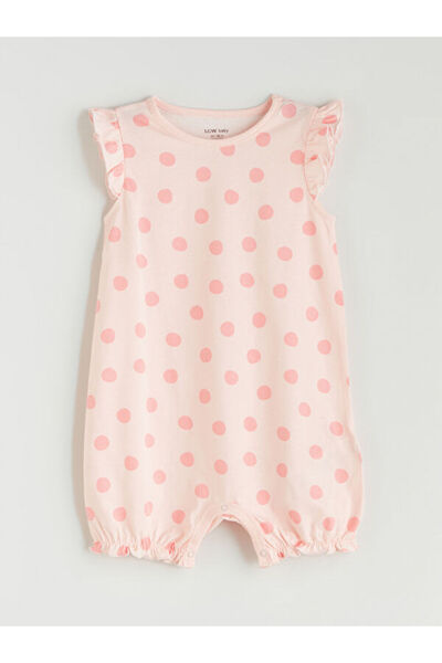 LC Waikiki I Polka Dot Baby Girl Combed Cotton Jumpsuit from Freezen Store
