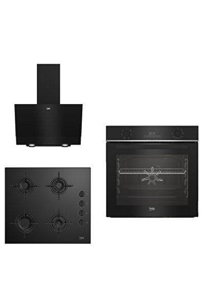 Beko New Black Star 3 lü Ankastre Set ( BFC 330 S - BOCD T 6011 ES - BDE 6050...