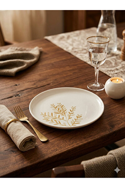 Porland Enif Desen Pasta - Kahvaltı Tabağı 20 cm