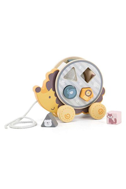 New Classic Toys Jucărie PolarB Hedgehog cu roată de sortare a formelor geome...