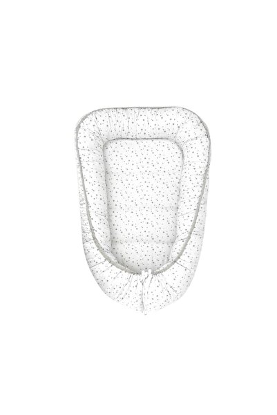 MimiNu Baby basket, MimiNu, For sleeping, Mini Gray Stars