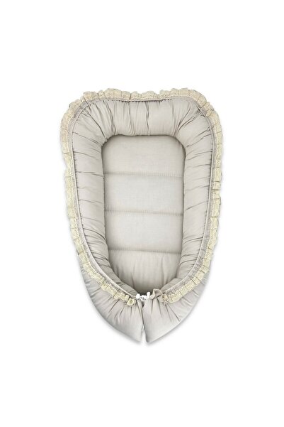 MimiNu Baby basket, MimiNu, Premium, For sleeping, Baby Nest 55 x 75 cm, Grey