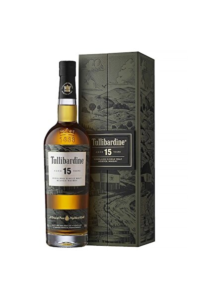 TULLIBARDINE Whisky 15 Ani Single Malt 43%, Cutie, 0.7l