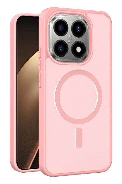 Fuchsia Jota Magneticsafe Cover Compatible with Mi 15t - Powder