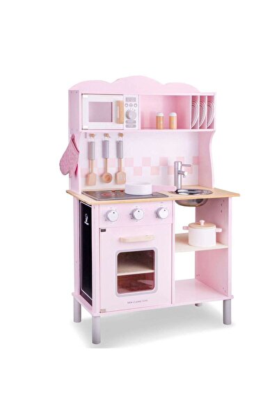 New Classic Toys Bon Appetit Kitchen - Modern Electric Cooking Pink