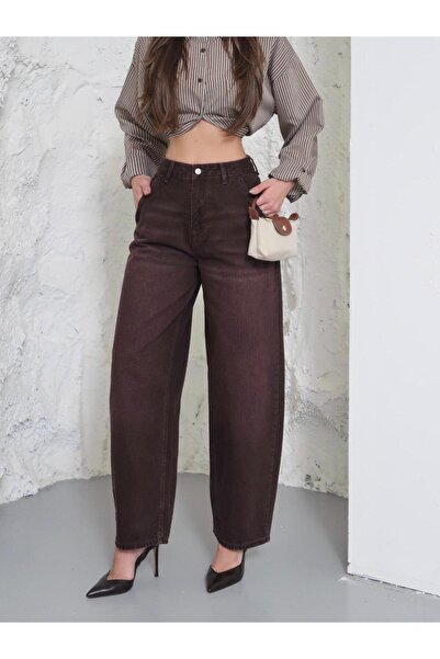 XBELLA DENİM Pantaloni skater din denim, culoare cafea