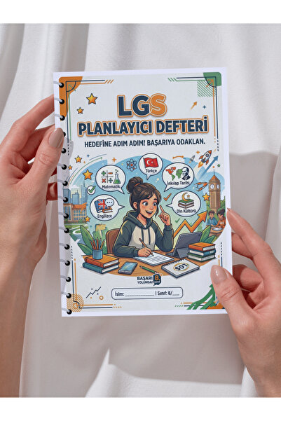 daily notebook LGS Hazırlık Planlayıcı,Soru Takip Defteri, Stratejik Sınav Aj...