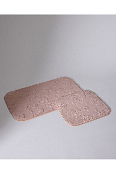 Madame Coco Frisson 2-Pack Bath Mat - Powder - 50X80 cm