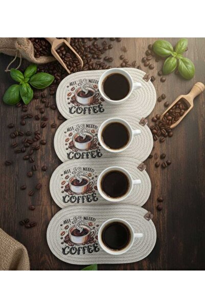 MOTTOMOR Coffee Presentation Coaster Multi-Purpose Special Design Printed