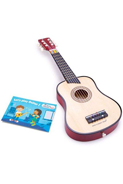 New Classic Toys Chitară din lemn „de lux”