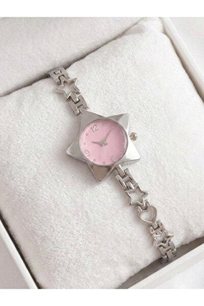 stainles steel Yıldızlı Saat