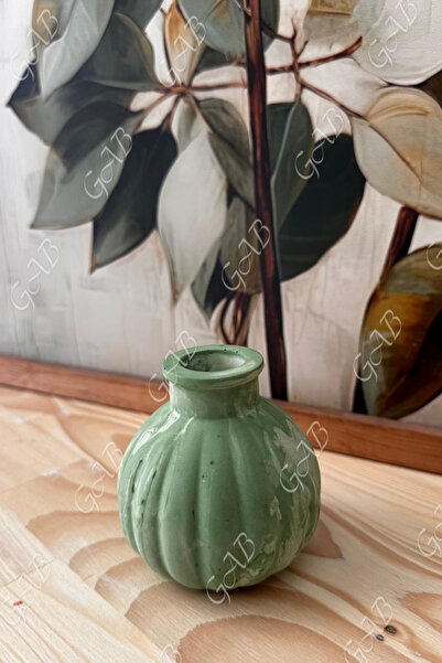Gabmed Medikal ilaç tic. ltd. şti. Gab Elara Embossed Decorative Vase – Cream