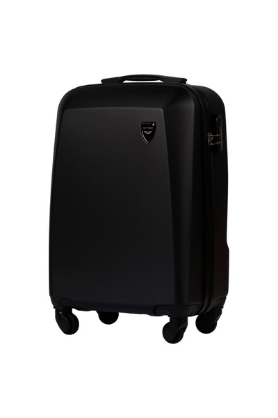WINGS BRAND Wings Plover 20" Black Hardside Cabin Luggage with Spinner Wheels