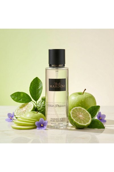 Berdan Mardini Velvet Pleasure Parfümlü Vücut Spreyi Body Mist 250 ml Pudramsı ve Kadifemsi Etki