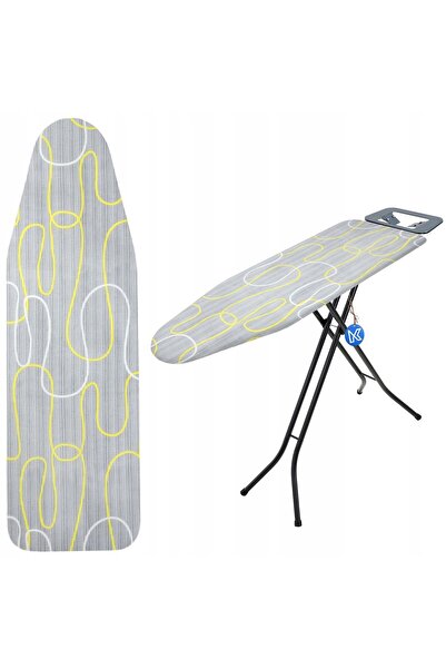 KADAX Husă pentru masă de călcat 127x47cm, spate elastic cu șnururi
