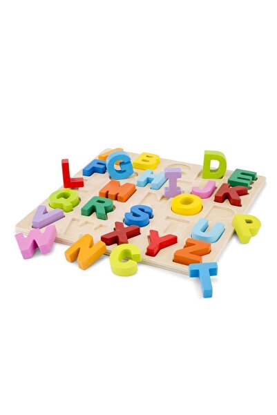 New Classic Toys Puzzle alfabet cu majuscule
