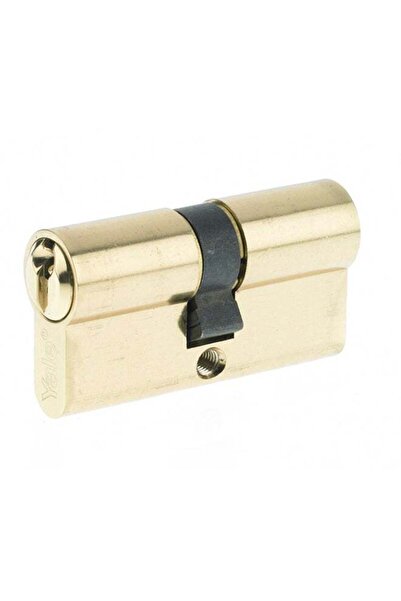 Yale قفل باب مزدوج الأسطوانة، موديل 10-0502-3030-00-02-01، نحاس مصقول