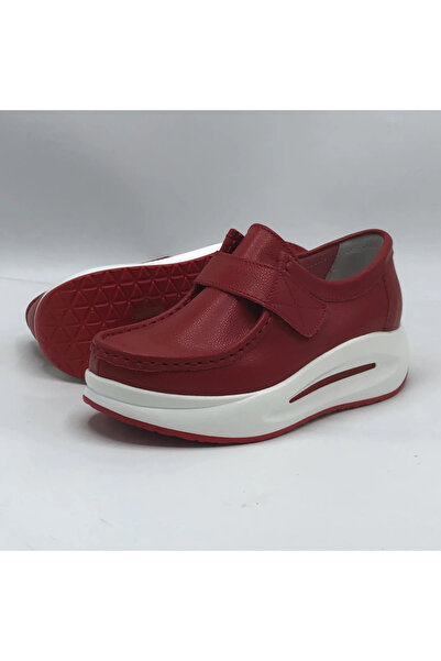 HABBIBI Casual Shoes Natural Leather Raica Red