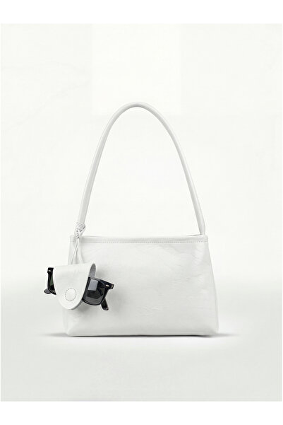 Mojeva Aura White Glasses with Hanging Device Long Strappy Hand and Shoulder ...