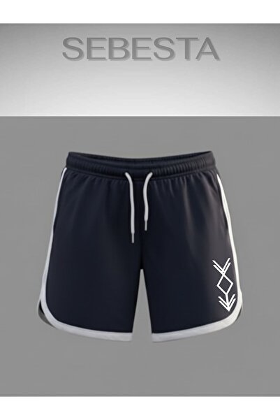 Sebesta Fashion Ok Printed Premium Jersey Piped Sportsman Shorts