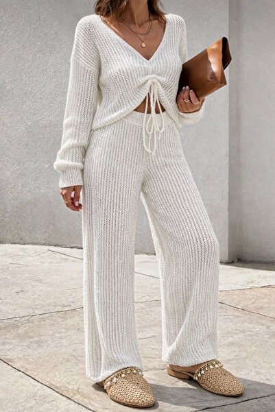 MARLİNG δαντελωτή πλέξη ΣΕΤ ΕΜΠΡΟΣΘΙΑΣ ΣΥΝΔΕΣΗΣ ΜΕ ΛΕΠΤΟΜΕΡΕΙΕΣ ΚΑΤΩ ΚΑΙ ΠΑΝΩ...