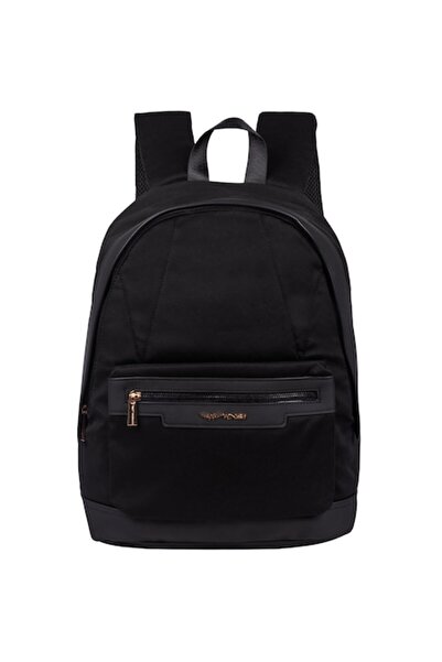wings Black Travel Backpack