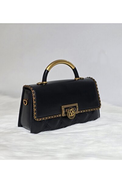 Levidor Levi̇d'Or Women's Black Hand&Shoulder Bag Bag