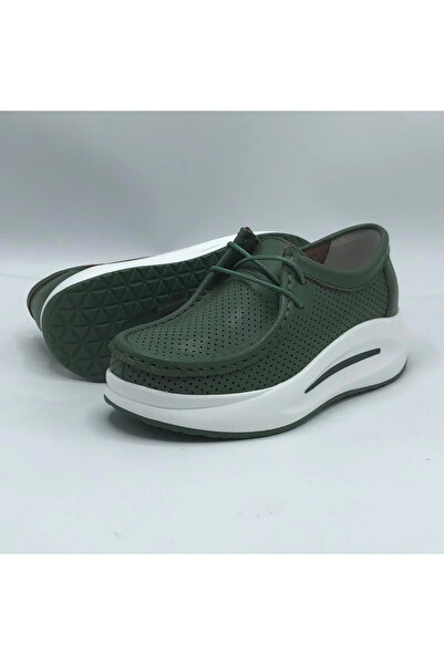 HABBIBI Casual Shoes Natural Leather Anisoara Green
