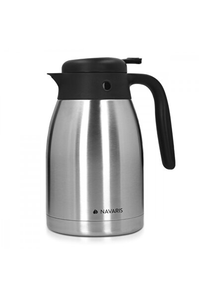 Navaris stainless steel hot and cold drink dispenser, 1.5 liters, 51053.01.01