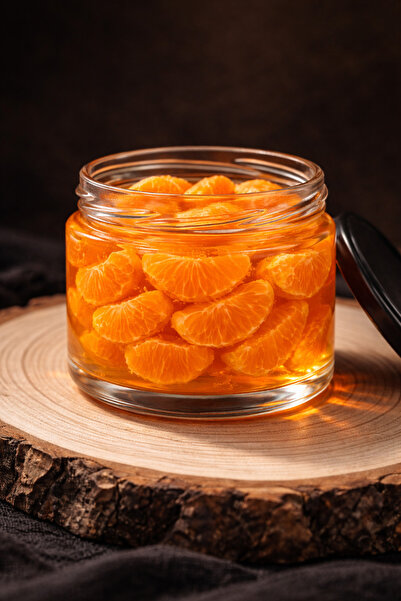 CandleCastCreation Mandalina Reçeli Kokulu Mum Kavanoz