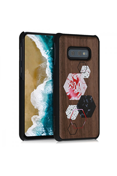 KWmobile Θήκη για Samsung Galaxy S10e, Ξύλινη, Καφέ, 47941.02
