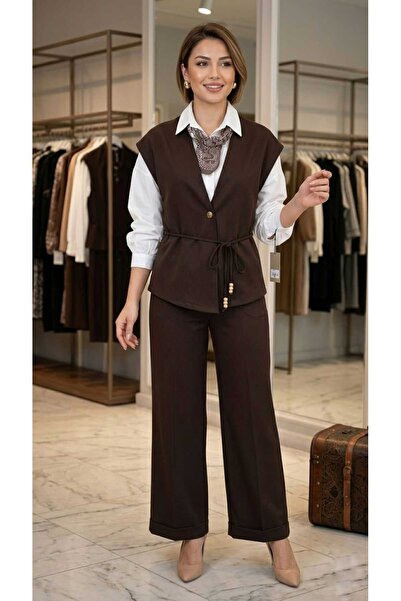 Olea Vest Pants Two-Piece Set