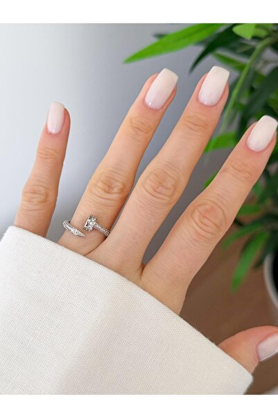 Venus Design Steel Studded Ring (Adjustable)