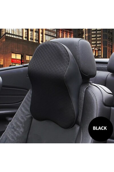 Trendily Car Neck Pillow, Memory Foam with Breathable and Detachable Cover