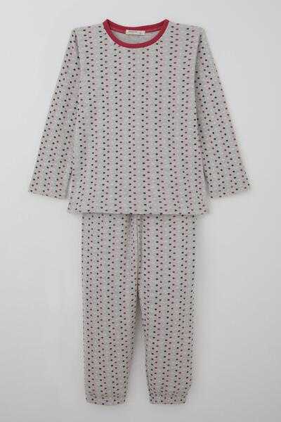Breeze Devojčički set pidžama šareni Tačkasti dezen Sa deznom 4-8 godina, sve...