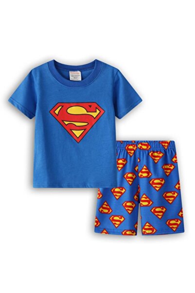 Bidani - -Boys Night Pajama Set – Short Sleeve Cotton Blend Sleepwear, 2–6 Years