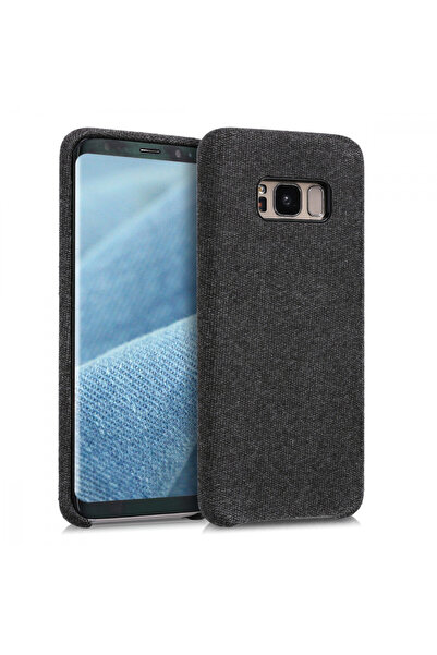 KWmobile Case for Samsung Galaxy S8, Textile, Gray, 43487.19