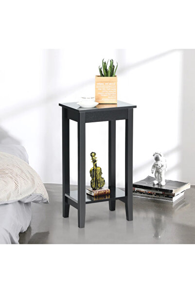 Poyraz Furniture Accessory Yan Sehpa, Banyo, Salon, Antre, Hol, Çok Kullanışl...