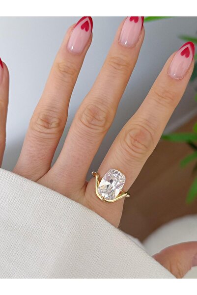 Venus Design Steel Sofia Ring (Adjustable)