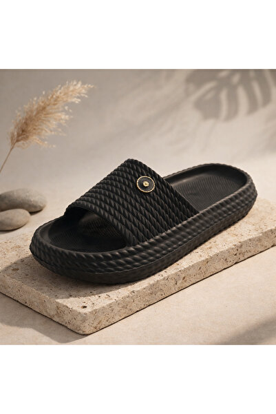 AYLASYA Lorin Kadın Yumuşak Tabanlı Plaj Havuz Günlük Cloud Terlik