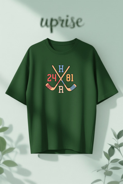 Vordevia Heated Rivalry Hollander Rozanov 81 24 Printed Cotton Lu Oversized T...