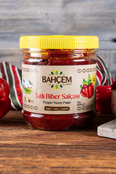 Bahçem Antep Usulü Tatlı Biber Salçası 1 Kg
