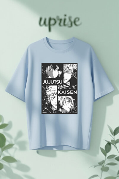 Vordevia Jujutsu Kaisen Printed Cotton Lu Oversized T-Shirt